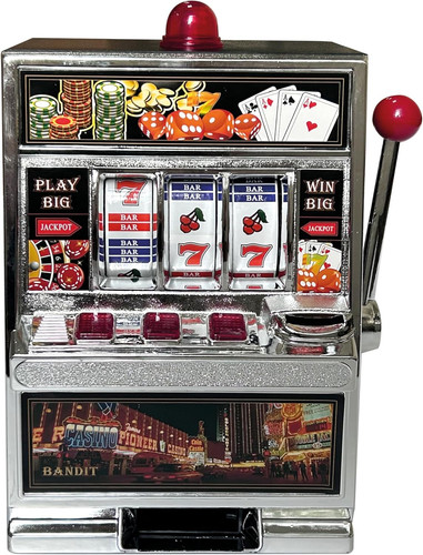 Coin slot machine desktop - machine, one