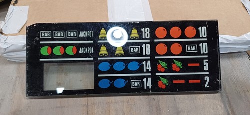 Sega one arm - bandit, glass