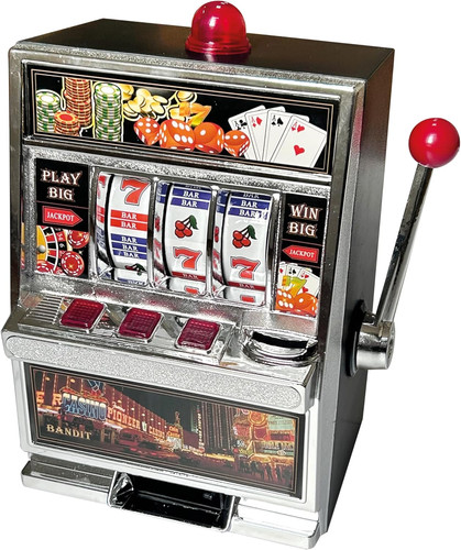 Coin slot machine desktop - machine, one