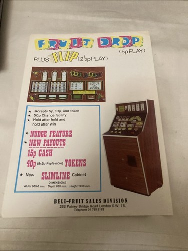 Fruit drop machine - -,