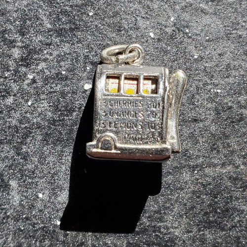 Sterling silver slot machine - ,